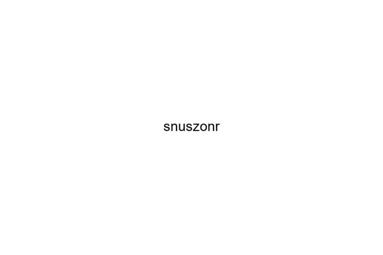 snuszonr