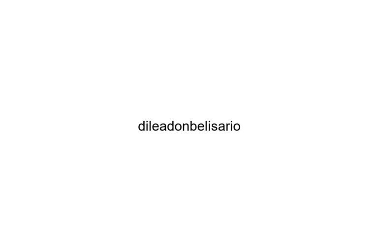 dileadonbelisario