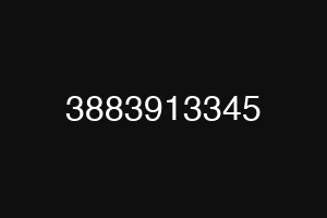 3883913345
