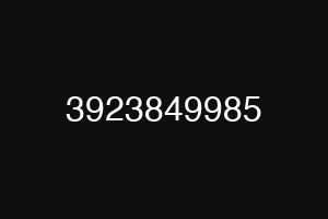 3923849985