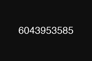 6043953585