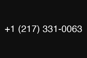 +1 (217) 331-0063