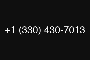 +1 (330) 430-7013