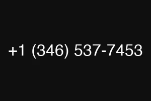 +1 (346) 537-7453