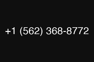 +1 (562) 368-8772
