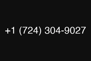+1 (724) 304-9027