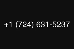 +1 (724) 631-5237