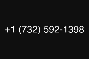 +1 (732) 592-1398