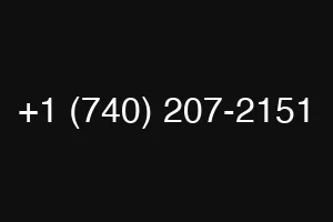 +1 (740) 207-2151