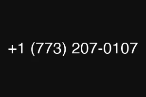 +1 (773) 207-0107