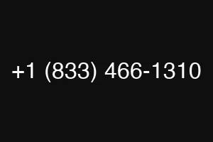 +1 (833) 466-1310