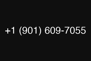 +1 (901) 609-7055