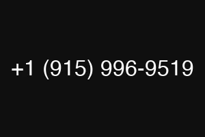 +1 (915) 996-9519